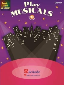 Look, Listen & Learn - Play Musicals for Clarinet published by De Haske (Book/Online Audio)